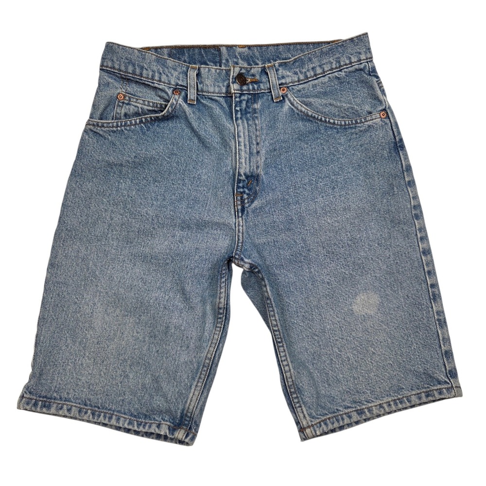 Vtg 90's Levis 550 Orange Tab Denim Shorts Mens 31 (Fits Sz 30) Relaxed Fit 1993